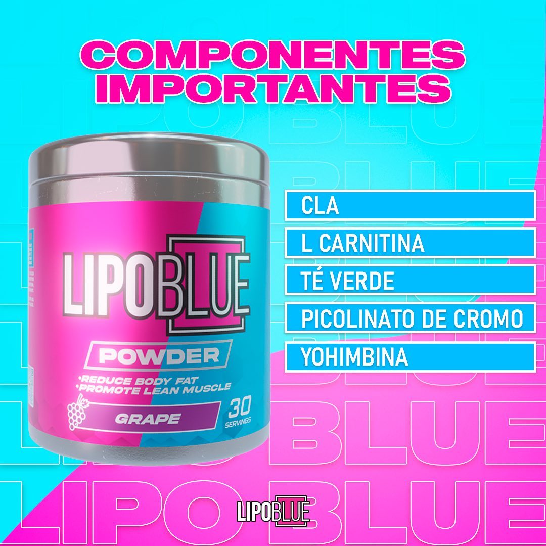 LIPOBLUE POWDER GRAPE