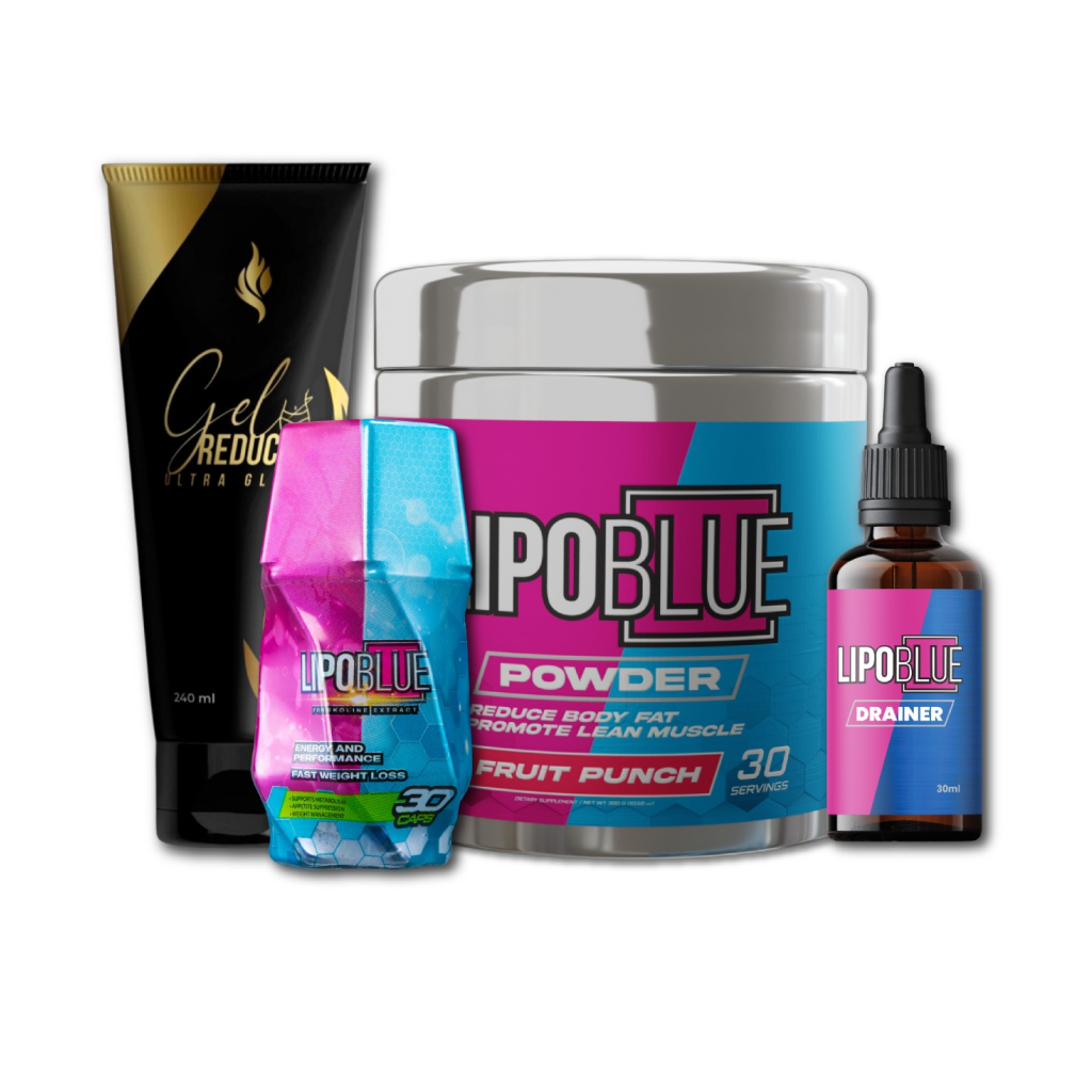 LIPOBLUE POWDER+QUEMADOR+DRAINER ULTRAGLOBAL+GEL ULTRAGLOBAL