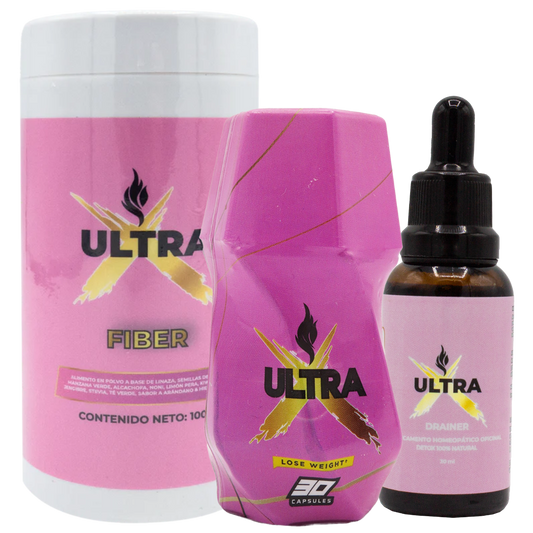 ULTRA X + fibra + drenador
