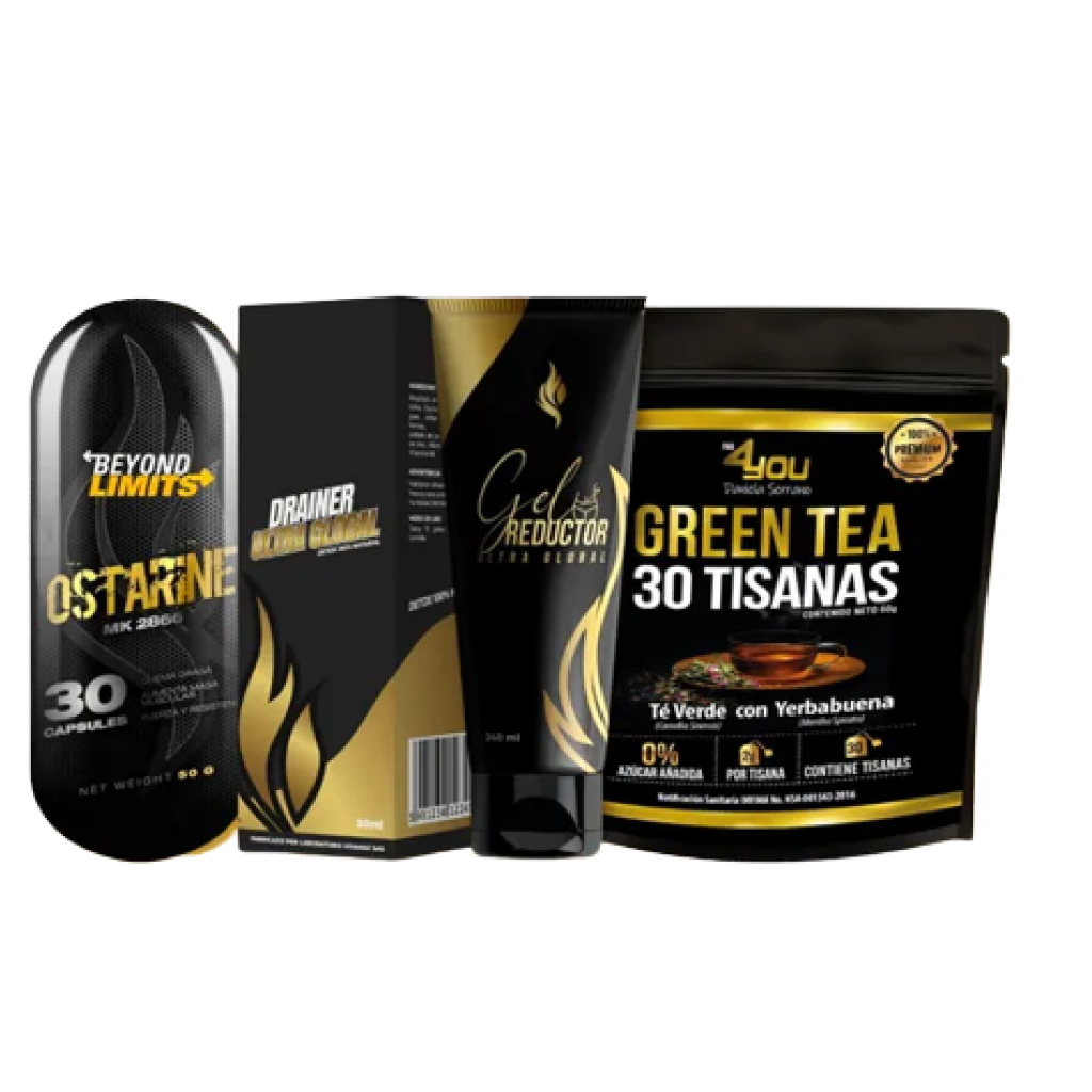 OSTARINE+GEL ULTRAGLOBAL +DRAINER ULTRAGLOBAL+ GREEN TEA